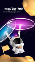 Helicóptero Robot Volador UFO Juguete Luminoso Para Niños Y Niñas Con Piloto Espacial Aeronave Dron Juego Interior Exterior - details 0