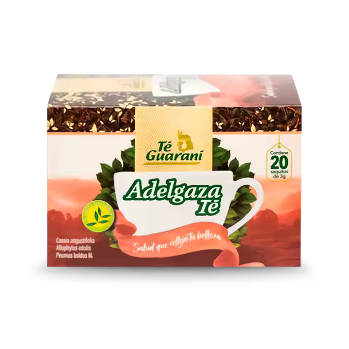 Té Adelgazante  Guaraní Display, 20 Saquitos - Qumir - 1