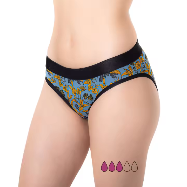 Inca - Braguita Menstrual Ecológica y Reutilizable - Braga Menstrual Flujo Medio - Protección contra Pérdidas de Orina - 95% Algodón - 1
