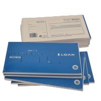 Pack De 10 Talonarios De Recibos Clásico Con Matriz  (100 Hojas por Talonario ) Md.- T-16 - Loan - details 1