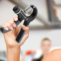 Entrenador De Fuerza De Agarre LHU Resistencia Ajustable Squeezer De Mano Para Construcción Muscular Y Recuperación De Lesiones - details 2
