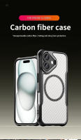 Funda magnética de fibra de carbono TPU + PC para iPhone 16 Pro Max Plus iPhone 16 Pro Max 5G, cubierta de teléfono con lente de aleación a prueba de Golpes - details 0