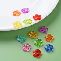 100pcs De Contornos De Flores En Acrílico Transparentes 13x13x4mm Agujero: 2.5mm Medida Interna: 5mm Para Manualidades Y Joyería - details 5