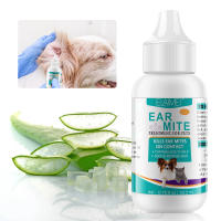 Aceite para ácaros de oído - Solución limpiadora de orejas para perros y gatos, elimina cera y mal olor - details 11