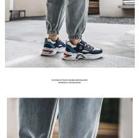 Zapatos De Deporte Casuales Para Hombre Con Hebilla Giratoria Coreana Suela Suave Antideslizante Para Cuatro Estaciones Zapatillas De Running Al Aire Libre - details 14
