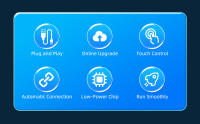 Adaptador De Coche Inalámbrico 2 En 1 CarPlay Para iPhone Y Android Con Conexión USB Tipo C AI Box Dongle Automotriz - details 1