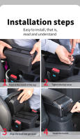Reposabrazos Universal central para coche, caja de almacenamiento de accesorios para coche, piezas de modificación, modelo Universal - details 8