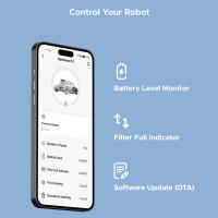 Aspiradora Robótica Inalámbrica para Piscina Genkinno P2, Succión de 70W, Tiempo de Funcionamiento de 120 Minutos, Planificación de Ruta AdaptiveNav, Tecnología AdaptiveSuc, Control Remoto por Aplicación, para Piscinas Planas Sobre/Enterradas - Blanco - details 6