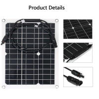 Panel Solar Flexible 500W 12V Cargador De Batería USB Doble Con Controlador De 10A-60A Para Viajes Al Aire Libre Camping - details 5