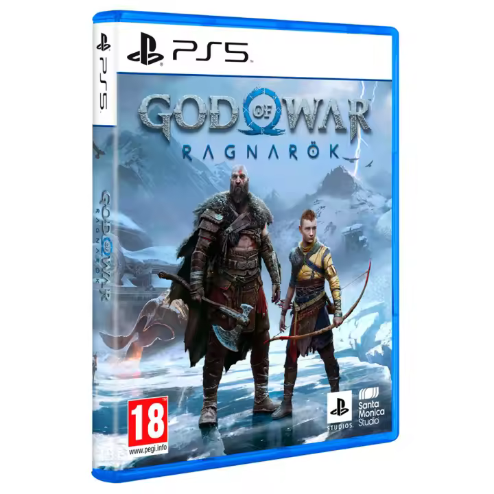 God of War Ragnarok PS5 - Nuevo a estrenar - PAL España - Sony Playstation - Acción Aventura - KRATOS - Santa Mónica Estudios - 1