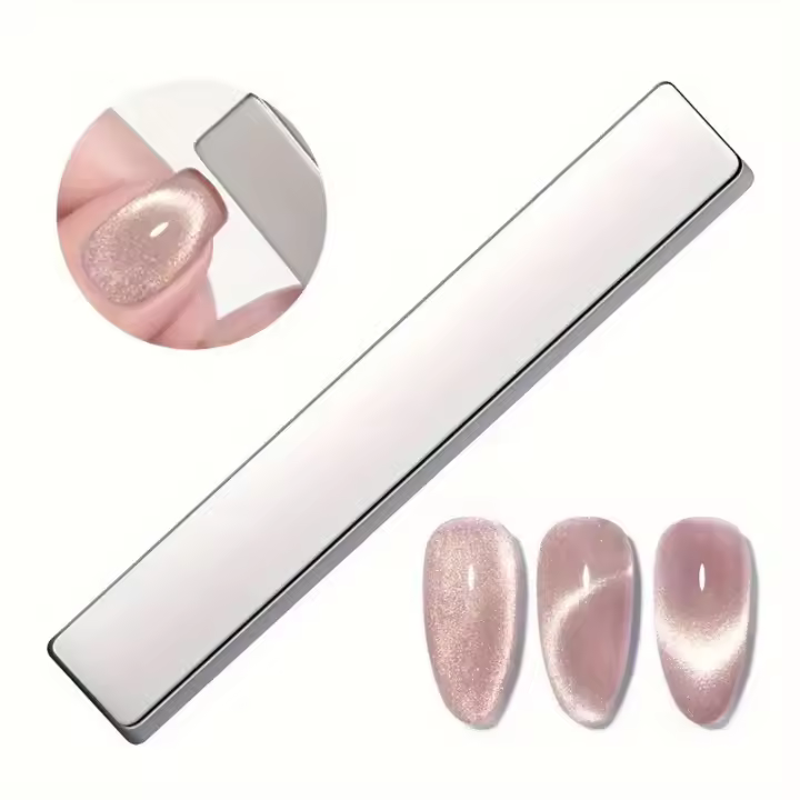 1 PC De Pólvora De Uñas Con Imán Para Ojos De Gato Adhesivo Para Uñas Stick De Imán Para Ojos De Gato Para Belleza Y Cuidado De Las Uñas - 1
