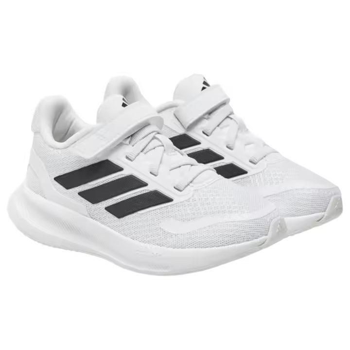 Zapatillas Adidas Runfalcon 5 El C Blanco Negro Ie8579 Running Niño - 1