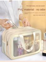 Bolsa De Maquillaje Portátil De Gran Capacidad Para Viajes Y Fitness Separación Seco-Mojo Bolsa De Almacenamiento Para Toallitas Y Artículos De Higiene - details 6