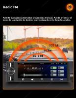 Receptor De Radio Para Coche Universal 1 Din Pantalla Táctil HD Con Control De Un Botón CarPlay MP5 Soporte FM Y USB Para Hyundai Lada Toyota Nissan Ford - details 24