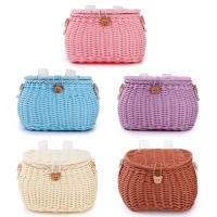 Cesta De Bicicleta Para Niños Accesorios De Bicicleta Hecha De Plástico Y Hilo Tela Adecuada Para Bicicletas Y Scooters Color Variado Tamaño Approx 18cm X 15cm X 13cm - details 7