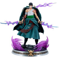 Figura De Acción Anime Roronoa Zoro Con Tres Espadas 20cm Estatua De Manga Colección Modelo Juguete Para Niños - details 8