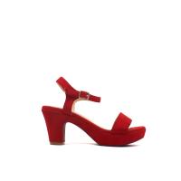 Calzados Soraia. Sandalia de tacón bajo, tacón grueso, un clásico de serraje, sandalia cómoda, moda verano - details 12