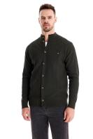 Otoño e invierno, nuevo cárdigan de color sólido de moda europeo y americano, suéter para hombres, suéter versátil de alta calidad para negocios - details 3