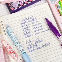 6pcs Bolígrafos De Gel Erasables Sanrio Pochacco Kuromi Cinnamoroll Hello Kitty Para Estudiantes Suministros De Oficina Y Escuela Estilo Japonés - details 9