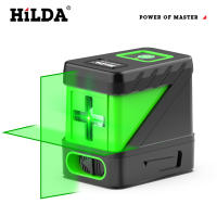 Nivel De Láser HILDA 2 Líneas Auto Nivelado Con Rayos Verdes Línea Horizontal Y Vertical Láser Inteligente Tamaño Compacto - details 0