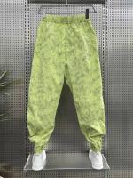 Pantalones Harem Casual Para Hombre Estilo Chino Con Cintura Elástica Y Bolsillos Impresos Ajuste Suave Para Primavera Y Otoño - details 18