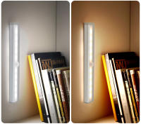 Luz Nocturna LED Con Sensor De Movimiento PIR 10 LEDs Para Armario Escalera Iluminación De Pasillo Lámpara Decorativa Sin Cable - details 2