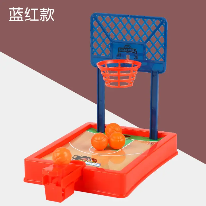 Juego De Mesa Interactivo De Baloncesto Para El Verano Mini Máquina De Tirar Con Los Dedos Para Fiesta Juego Deportivo Para Niños Y Adultos - 1