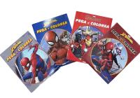 COLOR KIDS-  Pack Libros COLOREA Y PEGA, libro para colorear y pintar, libro para pintar niños, Princesas, Héroes, Coches, perros, cerdos, animales. - details 9