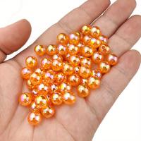 100pcs Perlas De Acrílico Imitación Con Agujero 6/8/10mm Colores Aleatorios AB Para DIY Joyería Hecha a Mano - details 5