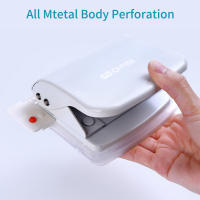 Pulverizador De Papel De 10 Agujeros Portátil Soporta Multiples Pulverización 20/26/30 Capacidad De 10 Hojas Para Cuaderno A4 A5 B5 - details 0