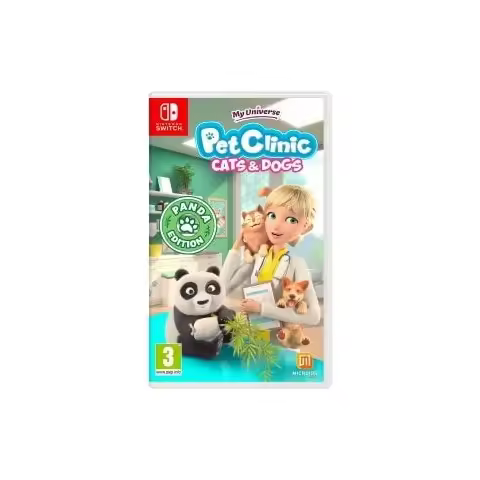 My Universe Pet Clinic Cats & Dogs Panda Edition Juego para Consola Nintendo Switch, PAL ESPAÑA - 1
