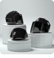Casco De Motocicleta Transpirable Para Hombre Y Mujer Protección Solar De Cuatro Estaciones Parachoques Claro Antigolpes Resistente Al Viento - details 12