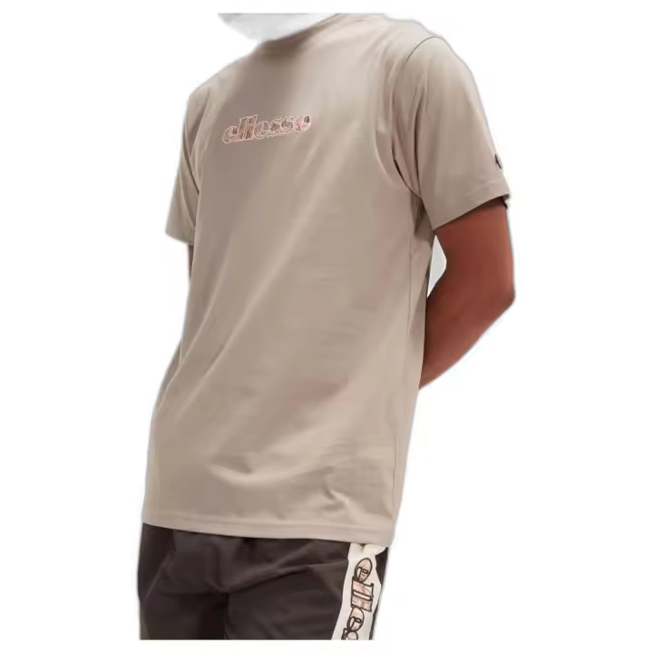 Camiseta de Manga Corta Ellesse  para unisex en color beige - 1