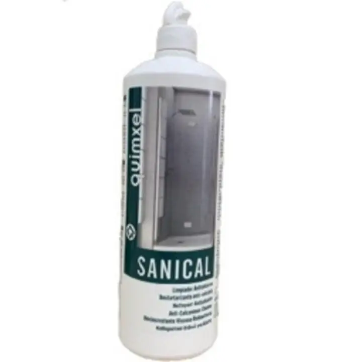 LIMPIADOR ANTICAL SANICAL 1L QUIMXEL - ELIMINACIÓN DE CAL PARA LIMPIEZA DE BAÑO Y DUCHA - 1