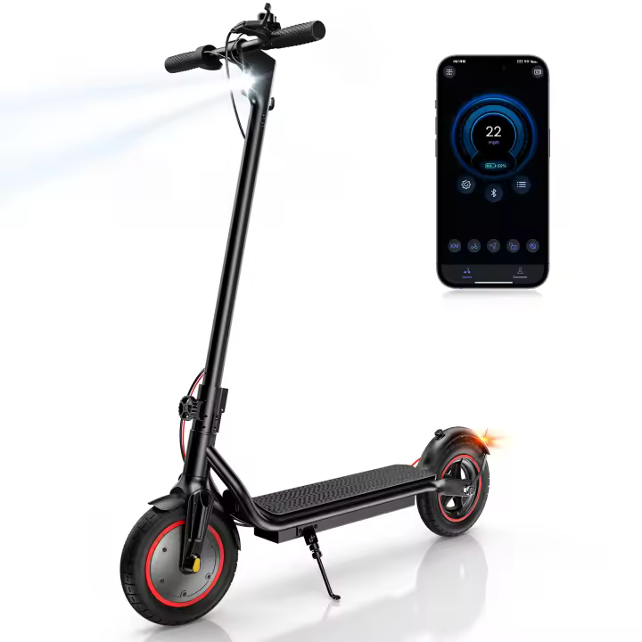 Patinetes Electricos Adultos iScooter W6 500W 10" 36V7.8Ah Batería Máxima Alcance 30 Km Potente para Adultos - 1