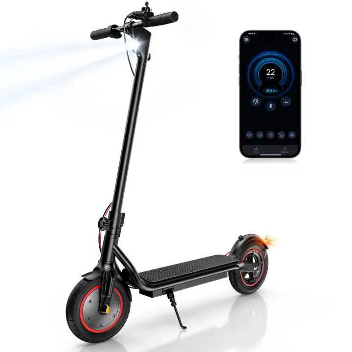 Patinetes Electricos Adultos iScooter W6 500W 10" 36V7.8Ah Batería Máxima Alcance 30 Km Potente para Adultos - 1