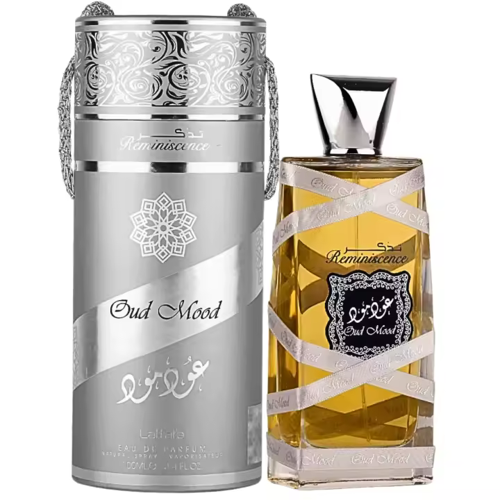 Oud Mood Reminiscence Lattafa (silver) Perfume Eau de Parfum 100 ml - 1