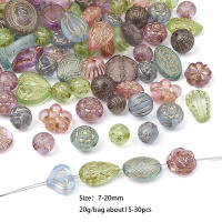 Bolas De Acrílico Transparentes Y Oroso 20g Mezcla De Bolas Esparcidas Para Creación Manual De Pulseras Collares Y Aretes - details 2