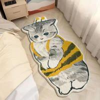 Alfombra De Mascota De Peluche Artificial Antideslizante Resistente a La Suciedad Lavable En Máquina Decorativa Para Dormitorio - details 5
