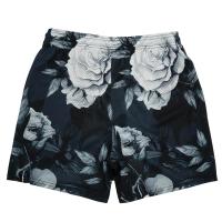 Shorts De Verano Para Hombre Estilo Casual Con Diseño De Rosas Poliéster Secado Rápido Transpirable Para Fitness Y Streetwear - details 5