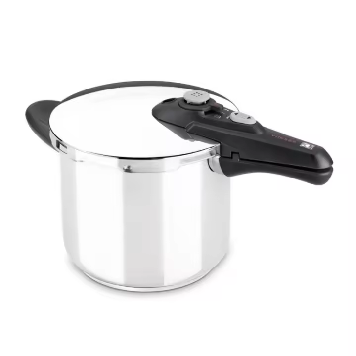 Olla a Presión Bra Vitesse · 22cm · 4L · Acero Inoxidable · Inducción - 1