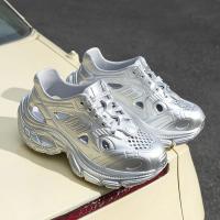 Nuevos Zapatos Deportivos Para Mujer Verano 2025 Moda Transpirable Zapatillas Chunky Antideslizantes Plataforma Deporte Al Aire Libre Talla Real - details 8