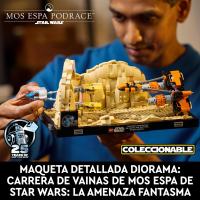 Lego Diorama Carrera de vainas de Mos Espa 25 aniversario Star Wars 75380 - details 1