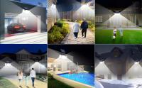 Lámpara Solar Exterior Con 3 Modos De Iluminación 348LED Luz De Pared Con Sensor De Movimiento PIR Impermeable Para Jardín Y Garage - details 7