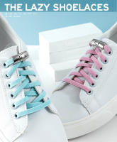 Alpargatas Elásticas Para Niños Y Adultos 1 Par Sin Amarrar Laces Anodados Para Zapatillas Cierre De Cierre De Cruzado Para Zapatos - details 0