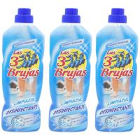Pack de 3 – Ahorro Total Las 3 Brujas Limpiazul Desinfectante 1L – Potente Desinfectante que Elimina Bacterias en Estancias y Superficies del Hogar. Garantiza una Desinfección Segura para un Entorno Saludable e Higiénico - details 5