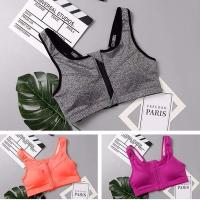 Deportivo Sujetador De Mujer Con Cierre De Cremallera Push up Chaleco Antigolpes Transpirable Para Correr Yoga Ropa Deportiva - details 2