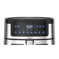 OstarkDom Freidora sin Aceite freidora de aire pantalla táctil Nuevo modelo ARANZO 6L Ventanas  Vistas 6 preajustes de cocción Regulable hasta 200 ° C, Temporizador 60 minutos Apagado automático, 1500W tdt - details 2
