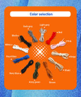 Par De Cordones Sin Nudo Para Zapatos Cierre De Capsa Lock Laces Elásticas Para Niños Y Adultos 0.6cm Planos Para Zapatillas - details 5