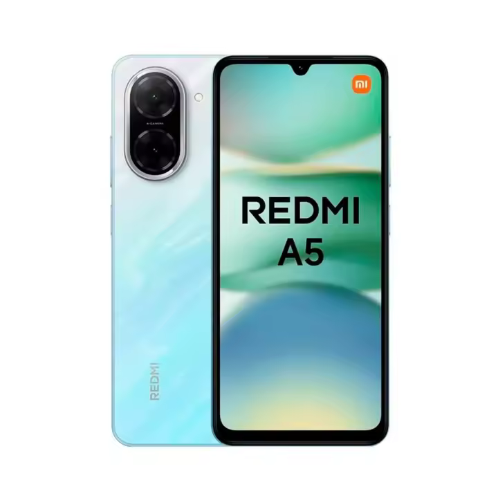 XIAOMI REDMI A5 4G 64GB+3GB RAM PANTALLA 6.88'' HD / CÁMARA TRASERA DUAL 32MP FRONTAL 8MP / ANDROID 15 / DUAL SIM+MICROSD / WIFI / BLUETOOTH 5.2/ BATERÍA 5.200 MAH CARGA RÁPIDA 15W CONECTOR USB-C / SMARTPHONE TELÉFONO MÓVIL LIBRE - 1